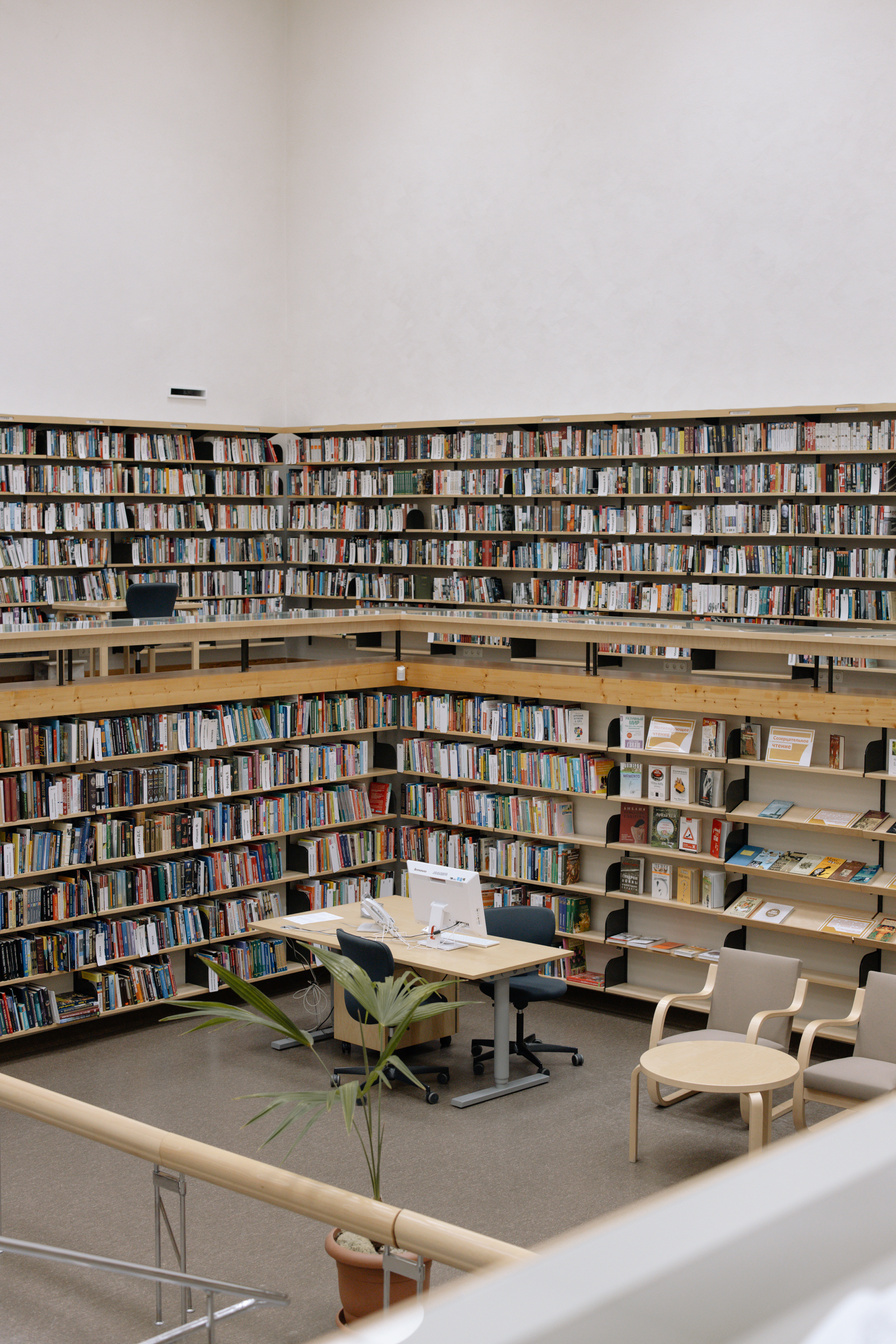 Photo Of A Library